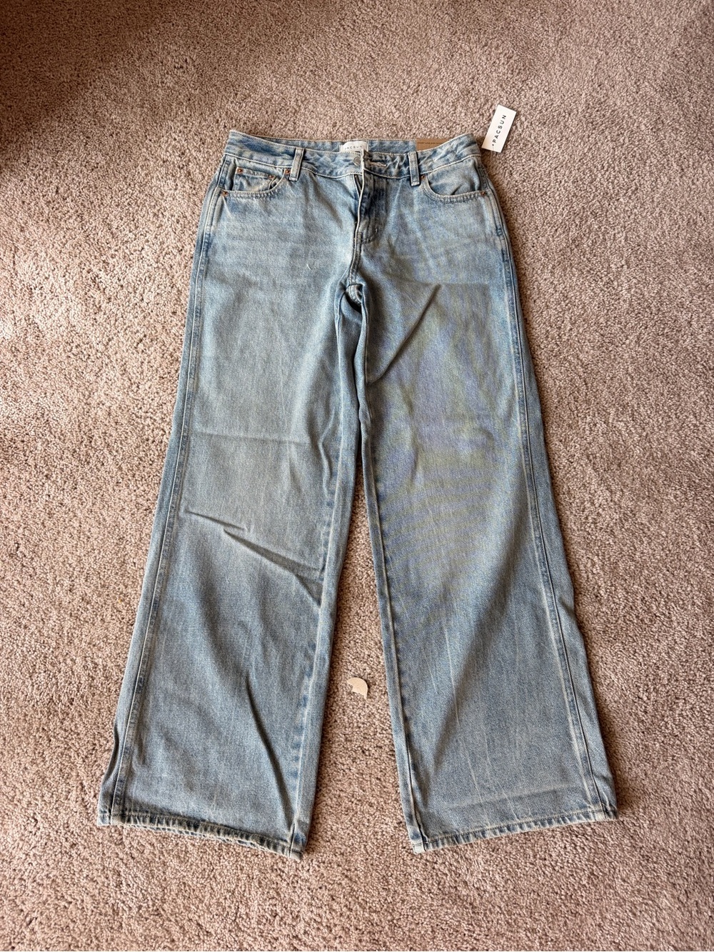 PacSun Light Wash Wide Leg Jeans